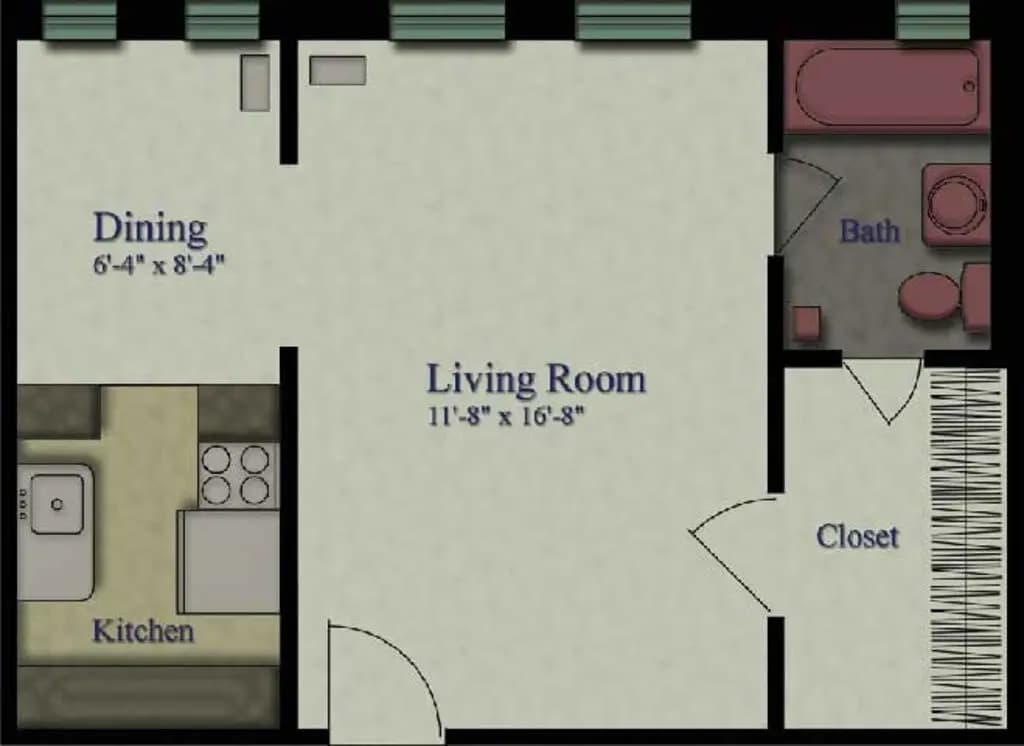 Milwaukee County apartments for rent - Property image - Tioga Apartments - 3