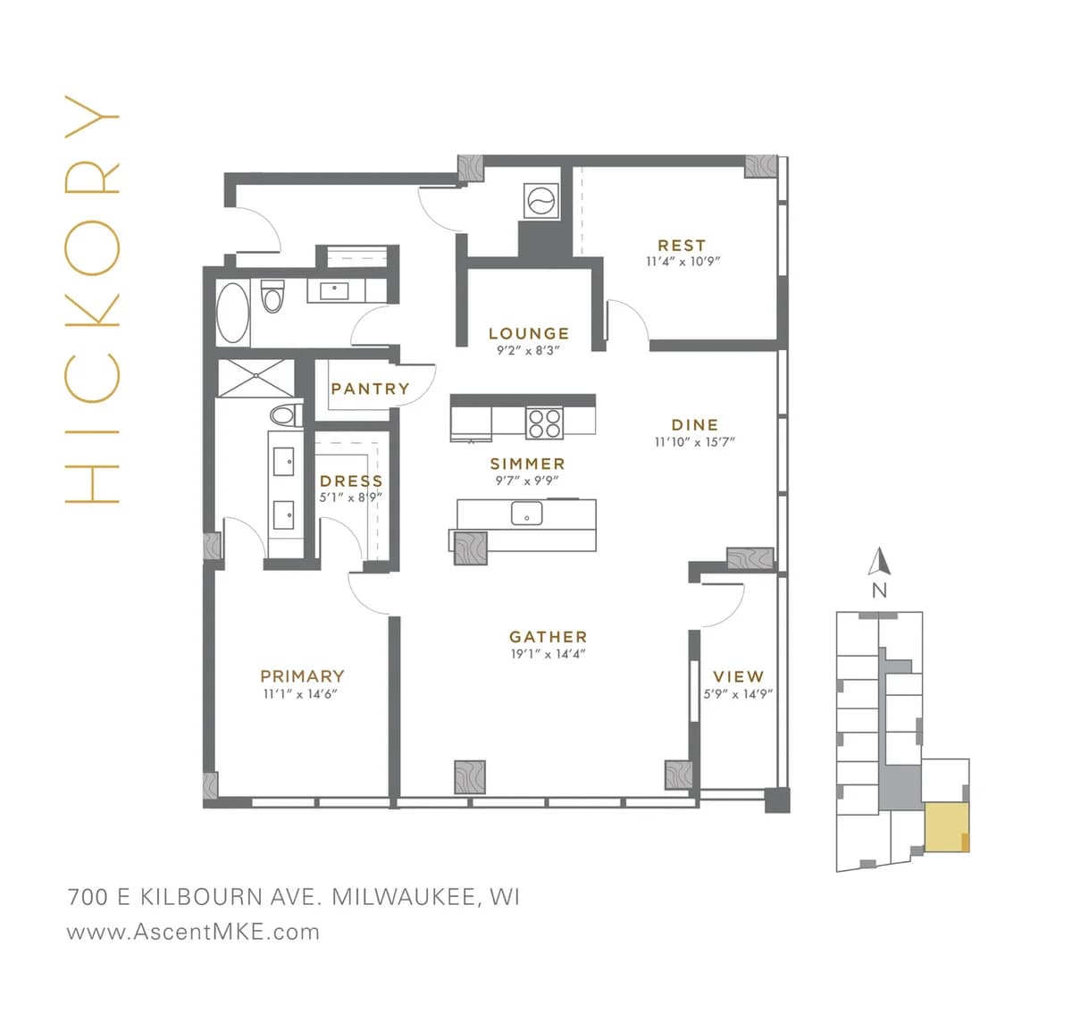 Ascent - Apartment - 201