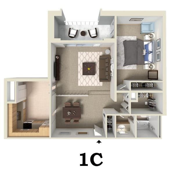 Serafino Square Apartments - Apartment - 22