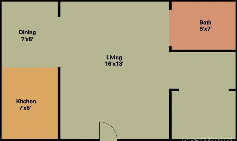 undefined apartments for rent - image - STUDIO-FLOOR-PLAN.jpg - 2
