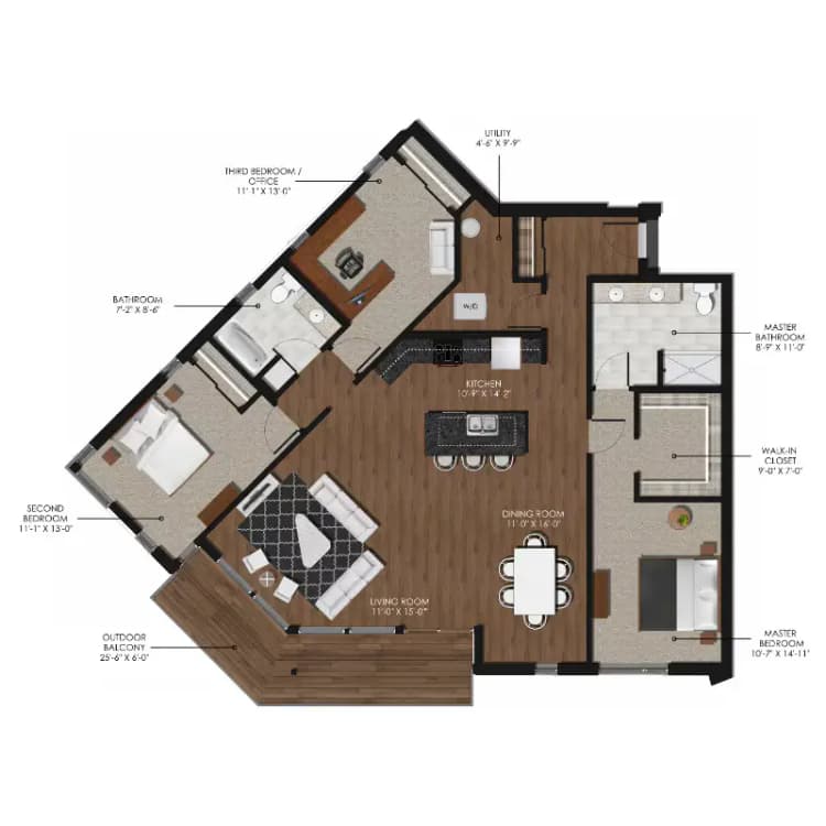 Milwaukee County apartments for rent - image - forge-and-flare-oak-creek-wi-floorplan (2).jpg