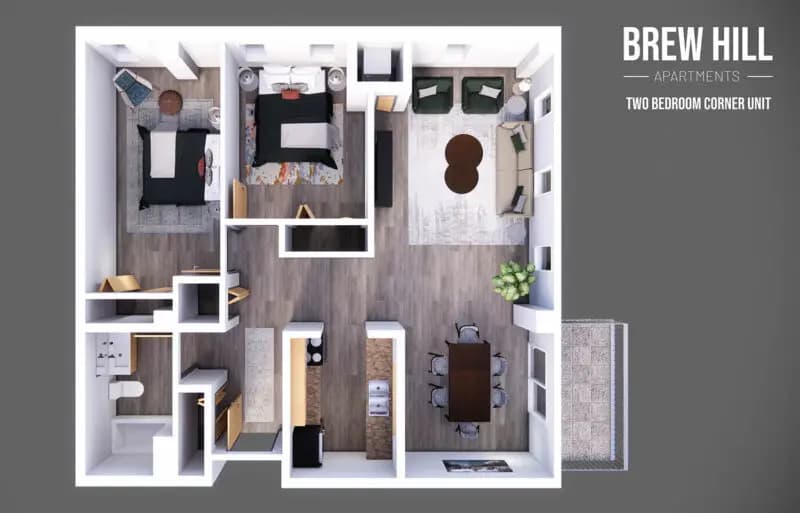 Milwaukee County apartments for rent - image - Brew-Hill-Two-Bedroom-Corner-Unit-800x513.jpg
