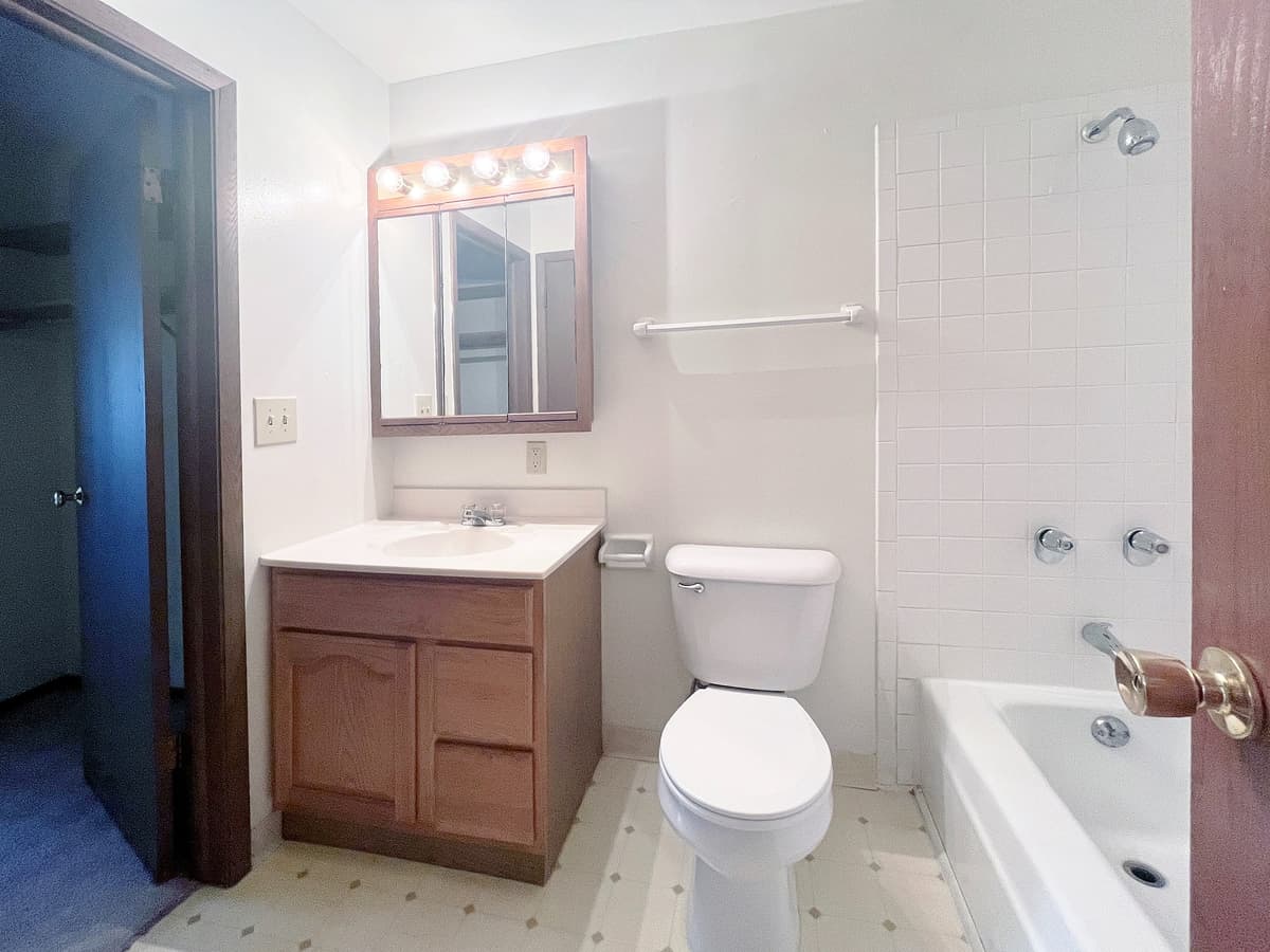 Milwaukee County apartments for rent - image - Classic 1 Bed / 1 Bath - 700 SF - Bathroom