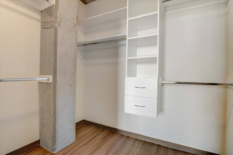 Milwaukee County apartments for rent - image - 2 Bed / 2 Bath - Bedroom Closet