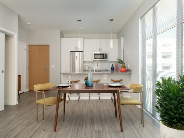 Milwaukee County apartments for rent - image - Vista - 1 Bed / 1 Bath - 708 SF - Kitchen & Dining