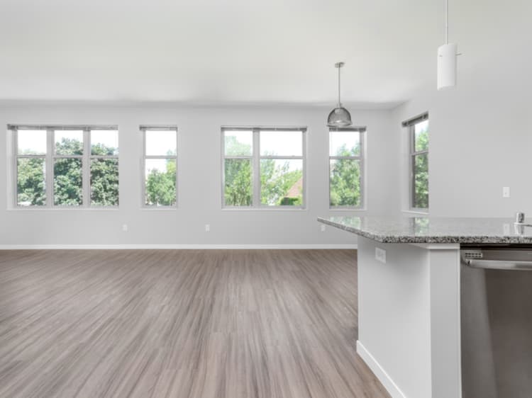 Milwaukee County apartments for rent - image - Zen - 2 Bed / 2 Bath - 1,306 SF - Living