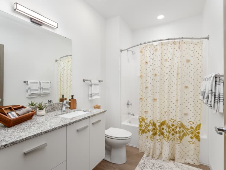Milwaukee County apartments for rent - image - 1 Bed / 1 Bath - 623 SF - Bathroom