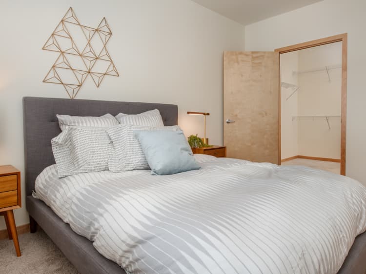 Milwaukee County apartments for rent - image - 1 Bed / 1 Bath - 702 SF - Bedroom