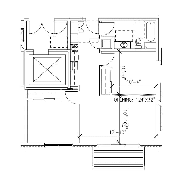Milwaukee County apartments for rent - image - 2 Bed / 1 Bath - 778 SF