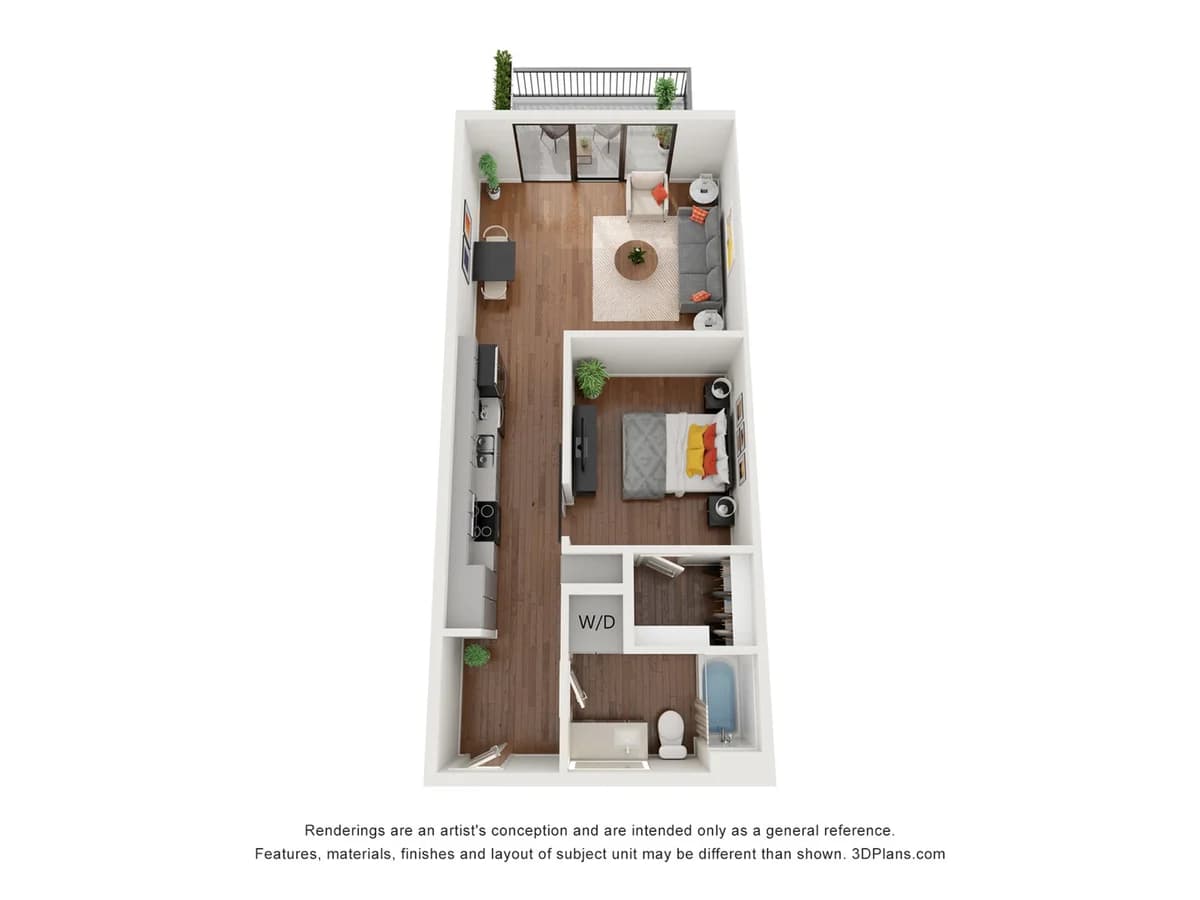 Milwaukee County apartments for rent - image - furnished Solstice apartment