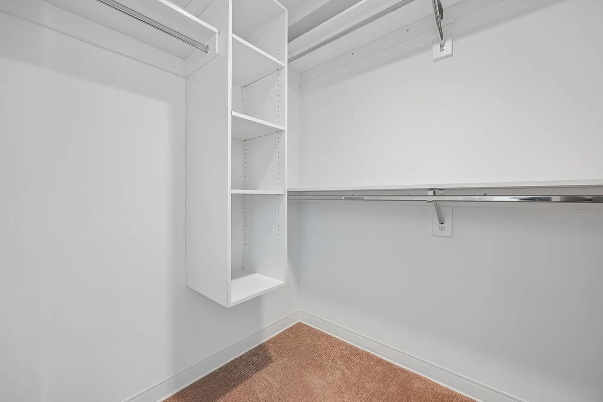 Milwaukee County apartments for rent - image - Buca Townhome Primary Bedroom Storage