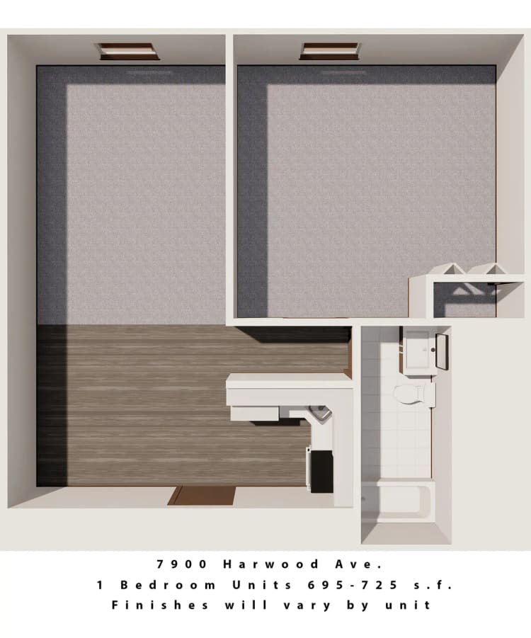 Milwaukee County apartments for rent - image - 7900-Harwood_1-Bed_notes.jpg