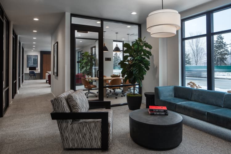 Milwaukee County apartments for rent - image - a living room with couches and chairs and a table