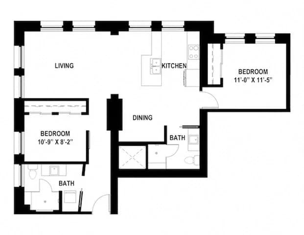 Milwaukee County apartments for rent - Property image - Mackie Flats - 1