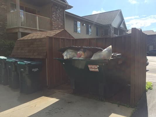 Milwaukee County apartments for rent - image - Dumpster.jpg