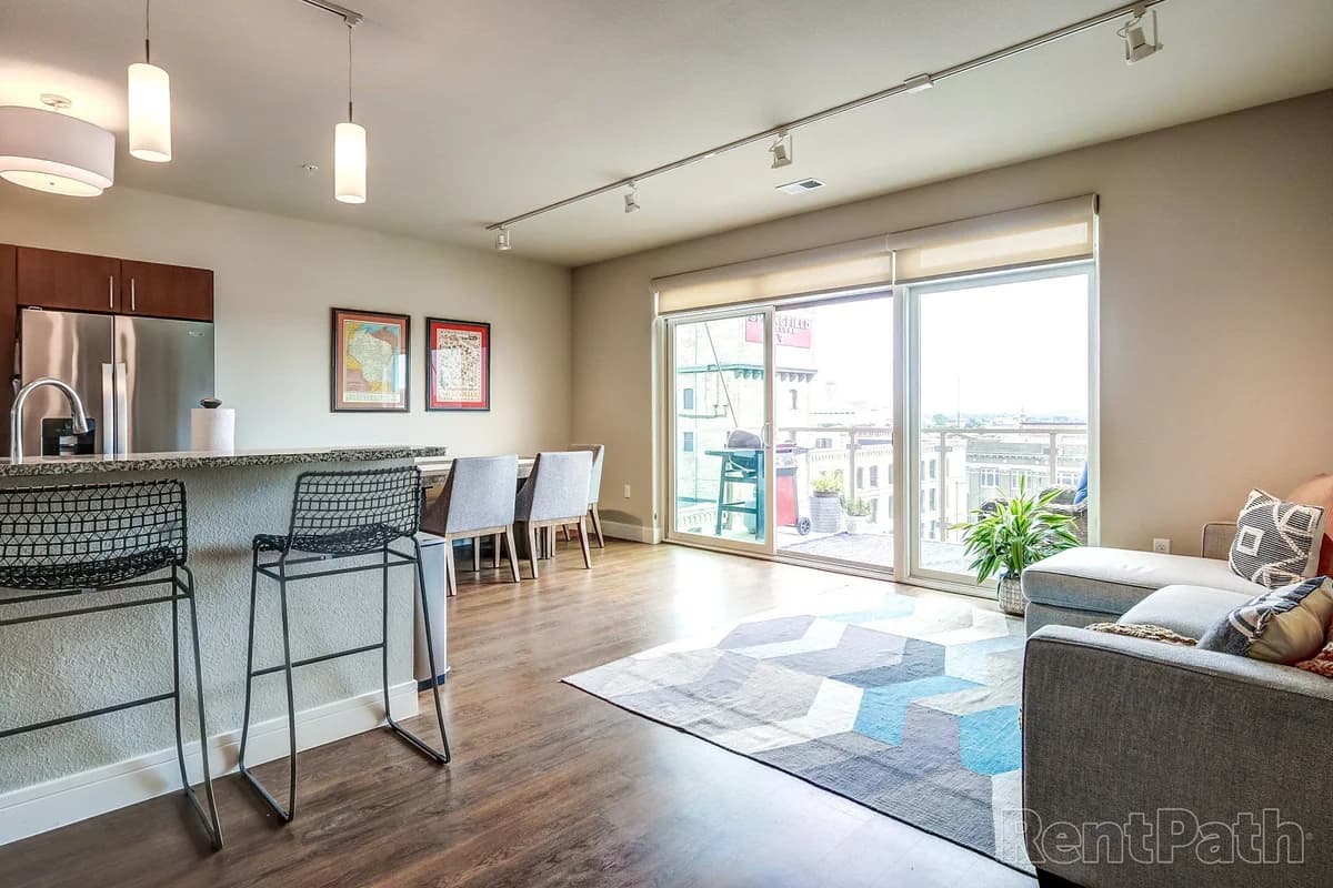 Milwaukee County apartments for rent - image - Granary Lofts - Living room.jpg