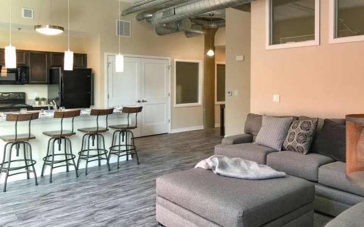Milwaukee County apartments for rent - image - The Artisan Lofts - Dinning area & Living room.jpeg