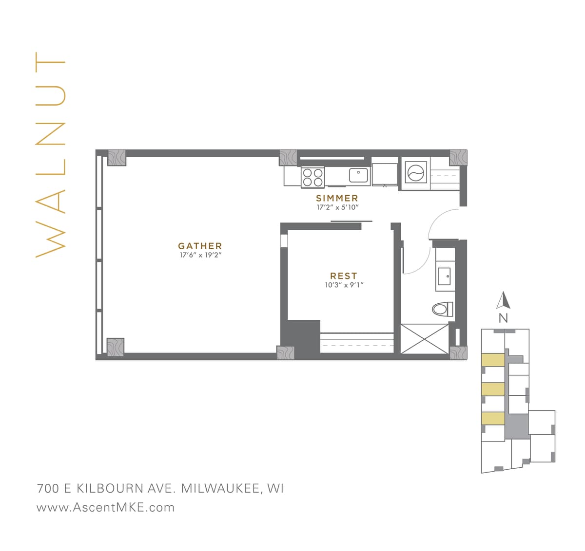 undefined apartments for rent - image - Walnut - 1 BD / 1 BA - 728 SF