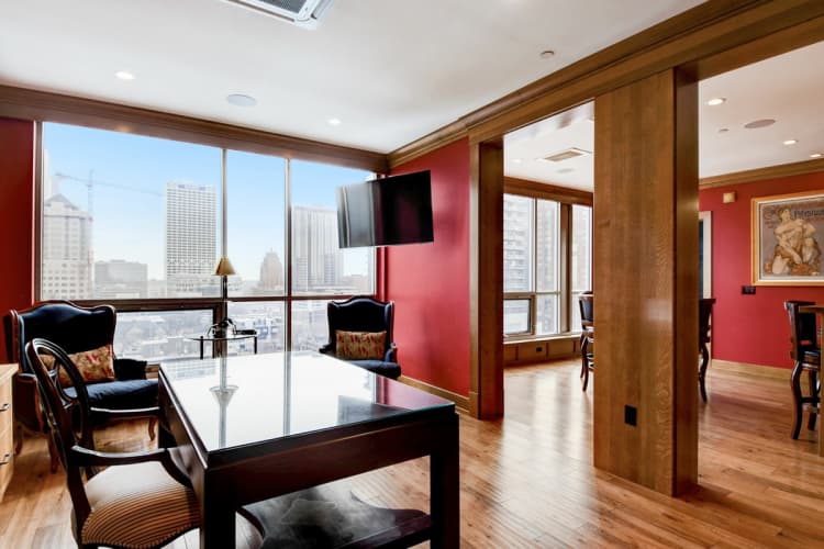 undefined apartments for rent - image - Bright and sunny furnished penthouse with luxury finishes, gorgeous bar, and more.
