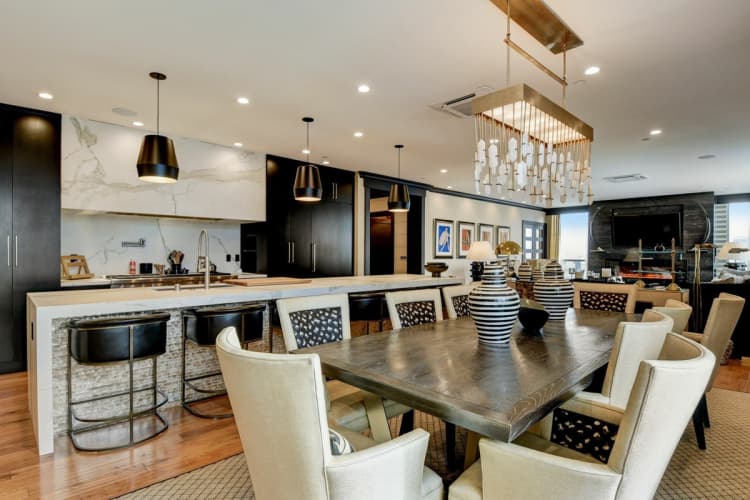 undefined apartments for rent - image - Bright and sunny furnished penthouse with luxury finishes, gorgeous bar, and more.