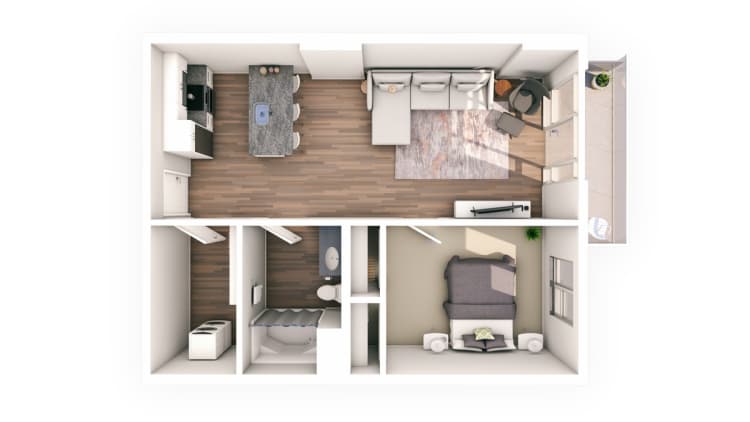 undefined apartments for rent - image - 1 Bed / 1 Bath - 682 SF