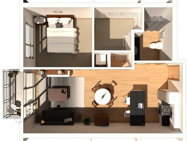 undefined apartments for rent - image - Bloom - 1 Bed / 1 Bath - 662 SF