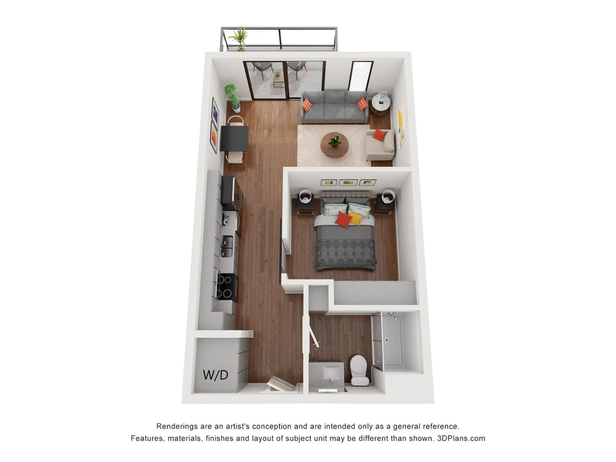 undefined apartments for rent - image - Equinox - 1 BD / 1 BA - 584 SF