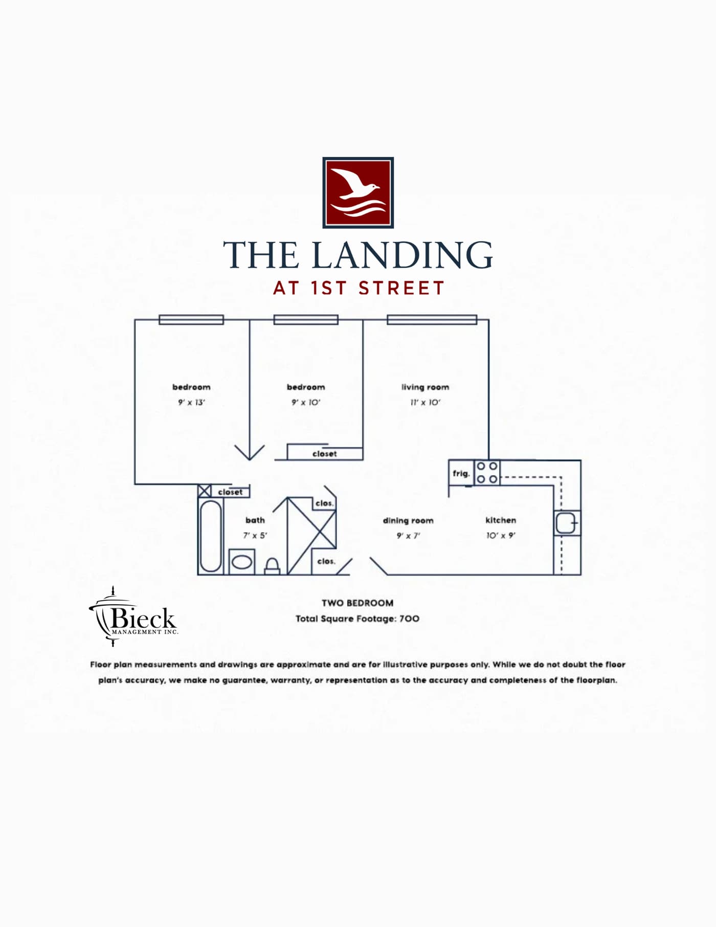 undefined apartments for rent - image - The Landing at 1st Street Two Bedroom_0.png
